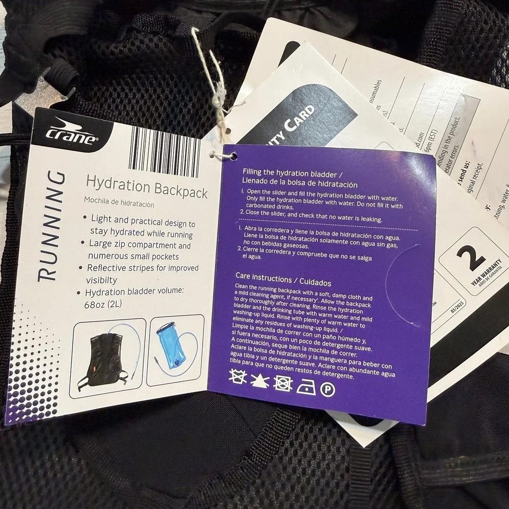 Crane‎ Running hydration backpack NEW